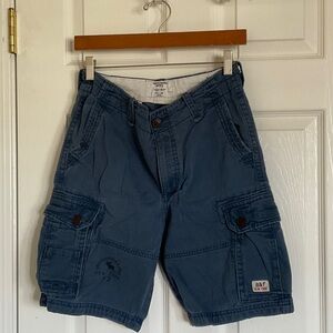 Vintage Abercrombie Kids Dark Blue Cargo Shorts